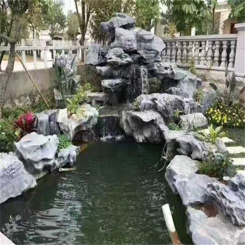遂溪庭院鱼池改造过滤