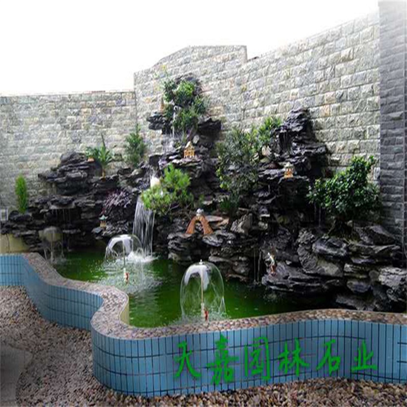 遂溪小庭院水景设计